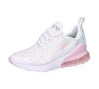 Nike Kinder Air Max 270 (Gs) Schuhe, White/Pink Foam -Lt Smoke Grey, 40