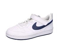 NIKE Court Borough Low Brand Sneaker jüngere Kinder 100 - white/midnight navy 30