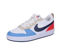NIKE Kinder Freizeitschuhe COURT BOROUGH LOW RECRAFT (GS) (DV5456) 35 ½ WHITE/THUNDER BLUE-LT CRIMSON 124