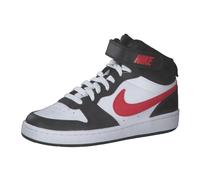 Nike Kinder Sneaker Court Borough Mid 2 BG DO5889-161 38.5 White/Uni Red/Black