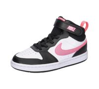Sneaker NIKE SPORTSWEAR "COURT BOROUGH MID 2 (PS)" Gr. 30, schwarz Kinder Schuhe Basketballschuhe Design auf den Spuren des Air Force 1 (84267069-30)