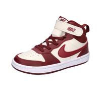 Nike Kinder Sneaker Court Borough Mid 2 (PSV) CD7783-013 28.5 Soft Pearl/Dark Team Red