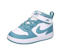 Nike Kinder Sneaker Court Borough Mid 2 (TDV) CD7784-129 26 White/Denim Turq