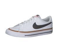 Nike Kinder Sneaker Court Legacy (GS) DA5380-102 38 White/Desert Ocre/Gum Brown