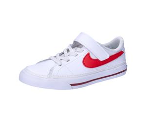 Nike Kinder Sneaker Court Legacy (PSV) DA5381-122 27.5 White/Bright Crimson
