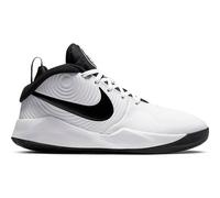 NIKE Kinder Sneaker "Team Hustle D" (AQ4224) 39 WHITE/BLACK-VOLT