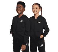 Nike Kinder Sweatjacke Club Fleece FD3017-010 122-128 Black/White