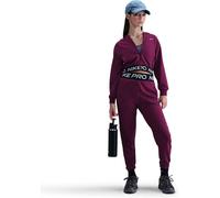 NIKE Kinder Sweatshirt G NP DF FZ FLC HDY (HQ9312) S BORDEAUX/BORDEAUX/BLACK/WHITE