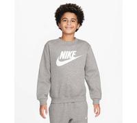Nike Kinder Pullover Big Kids Club Fleece Sweatshirt FD2992-063 128-137 DK Grey Heather/White