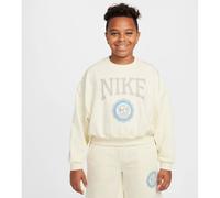 NIKE Kinder Sweatshirt Sportswear Club (HJ3373) S COCONUT MILK/COLLEGE GREY