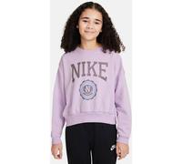 NIKE Sportswear Club Boxy Crewneck Sweatshirt Mädchen 537 - doll/taupe grey M (137-146 cm)