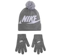 NIKE Jungen 9A2695-042_OS Apparel, Dunkelgrau meliert, 8-20 Big Kids