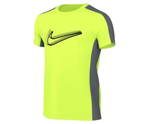 Nike Kinder T-Shirt Academy23 Big Kids Dri-F FZ5312-702 M Volt/Cool Grey/Black