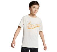 Nike Kinder T-Shirt Breathe Hyper Dry, Light Cream/Orange Peel, XS, CI2340