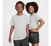 Nike Kinder T-Shirt Sportswear Big Kids FZ5177-063 128-137 Dk Grey Heather