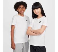 Nike Kinder T-Shirt Sportswear Big Kids FZ5177-100 128-137 White
