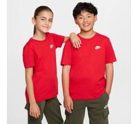 Nike Kinder T-Shirt K NSW Tee Emb Futura Lbr – Unisex, University Red – 14-15 Jahre (EU)