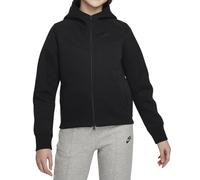 Nike Sportswear Tech Fleece Hoodie mit durchgehendem Reißverschluss für ältere Kinder (Mädchen) - Schwarz M