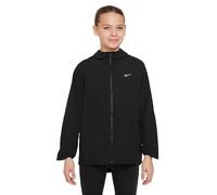 Nike Kinder Trainingsjacke Dri-FIT UV Woven FZ5213-010 158-170 Black/Reflective Silver