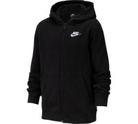 NIKE Kinder Unterjacke B NSW HOODIE FZ CLUB (BV3699) M BLACK/BLACK/WHITE