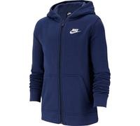 NIKE Kinder Unterjacke B NSW HOODIE FZ CLUB (BV3699) S Blau