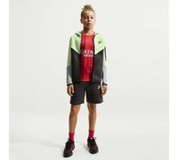 NIKE Kinder Unterjacke B NSW TCH FLC FZ - PD (HV5867) S LT LIQUID LIME/ANTHRACITE/BLACK