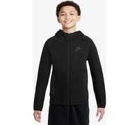 NIKE Kinder Unterjacke B NSW TECH FLC FZ (FD3285) S BLACK/BLACK/BLACK
