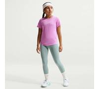 NIKE Kinder Unterjacke G NK DF ONE STD SS TOP HBR (FZ5600) XS LT MAGENTA/WHITE