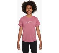 NIKE Kinder Unterjacke G NK DF ONE STD SS TOP HBR (FZ5600) XS PEONY/WHITE