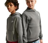 Nike Kinder Unterjacke K Nsw Club Flc Hd Fz Ls Lbr | CAVE STONE/WHITE |