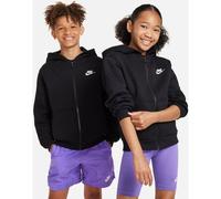 Nike Kinder Unterjacke K Nsw Club Flc Hd Fz Ls Lbr | Black/White | L