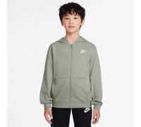 NIKE Kinder Unterjacke K NSW CLUB FT HD FZ LS LBR (FD3017) XL SPRUCE FOG/WHITE