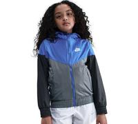 NIKE Kinder Unterjacke K NSW RPL WR HD JKT (FZ5516) S COMET BLUE/SMOKE GREY/ANTHRACITE/WH