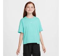 NIKE Kinder Unterjacken lg.Arm Ki G NSW TEE BOXY ESSNTL LBR (FZ5559) S Blau