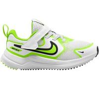 NIKE Kinder Workoutschuhe COSMIC RUNNER (PSV) WHITE/BLACK-VOLT - Gr. - 28.5