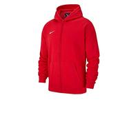 Nike Training und Freizeit Club 19 Hoody mit Reißverschluss Herren Kinder rot 116