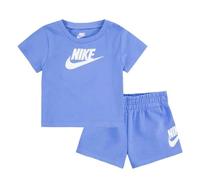 Nike Kinderanzug Club Tee und Shorts Set 66L596, himmelblau, 92