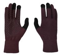 NIKE Knitted Tech and Grip Strick-Handschuhe 618 - burgundy crush/black/black L/XL