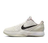 Nike Kobe 6 Protro GS 'All-Star Sail' (FV9676 100), Sail/Black-light Bone-White, 6.5 Big Kid