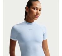 Nike Gloss Fit ted Damen T-Shirt, hellblau US: S