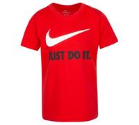 NIKE Kurzarm-T-Shirt für Kinder, Swoosh, Rot