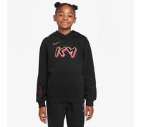 NIKE Kylian Mbappé Club Fleece Fußball Hoodie Kinder 010 - black/hyper pink/metallic gold S (128-137 cm)