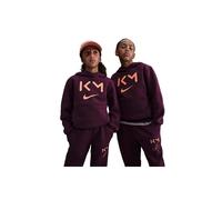 Nike Kylian Mbappe Club Fleece Hoodie Kinder - bourdeaux/orange - 137-147