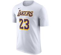 NIKE LA Lakers LeBron James NBA T-Shirt Herren 108 - white/james lebron 23 3XL