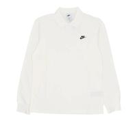 Nike - Langarm Polo Club Hemd - - Sport - Herren - Weiß - XL