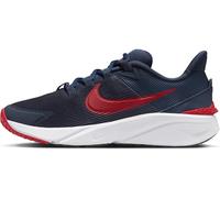 Nike Laufschuh Nike Star Runner 4 Laufschuh Für Ältere Kinder, Thunder Blue/Gym Red-Black-White, DX7615-406, 38 EU (5.5Y US)