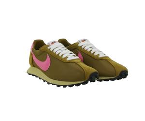 NIKE LD-1000 Herren Low-Top-Sneaker Damen Retro Turnschuhe mit Echtleder Lauf-Schuhe FQ9079 200 Braun/Rosa 42 1/2
