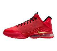 Nike Lebron 19 Low Basketballschuhe, Light Crimson/Schwarz/Weiß, 9.5