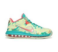 Nike Lebron IX Low Herren Basketball Trainers DO9355 Sneakers Schuhe (UK 9 US 10 EU 44, White Lime Bright Mango 300)