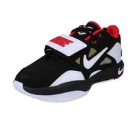 NIKE Lebron Prime 93 Herren-Basketball-Turnschuhe Hq3480, Schwarz Weiß Feuerrot 001, 40.5 EU